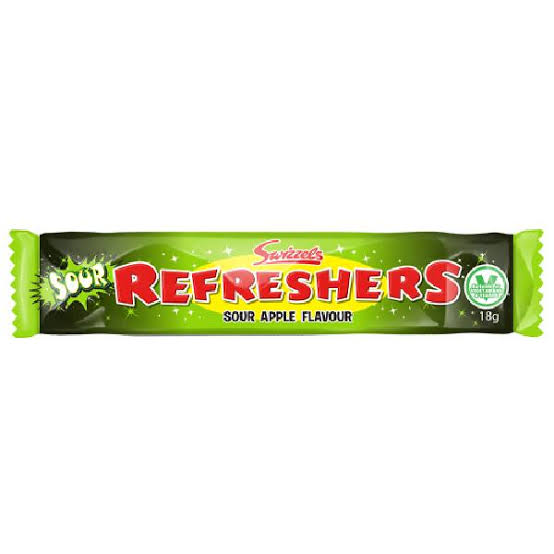 SWIZZELS REFRESHERS SOUR APPLE CHEW BAR