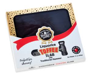 WALKERS LIQUORICE TOFFEE SLAB