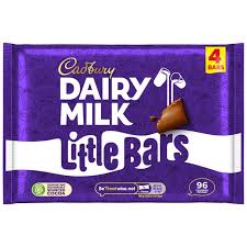 CADBURY DAIRY MILK LITTLE BAR 4PK