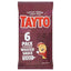 TAYTO WUSTER SAUCE  CRISPS 6PK