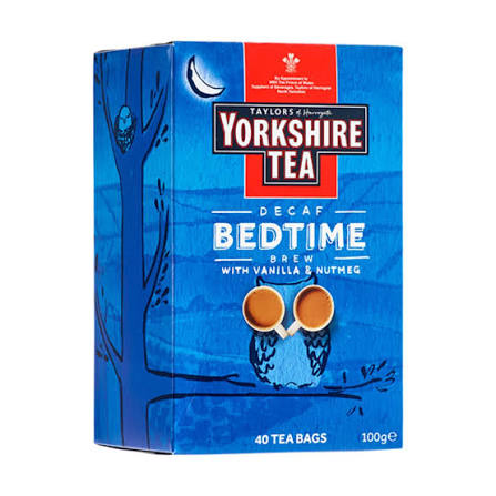 YORKSHIRE TEA DECAF BEDTIME 40 TEA BAGS