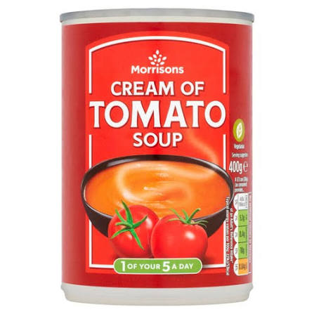 MORRISONS CREAM OF TOMATO SOUP