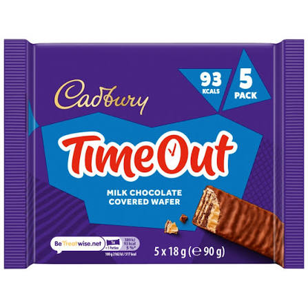 CADBURY TIMEOUT 5PK