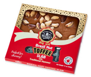 WALKERS BRAZIL NUT TOFFEE SLAB