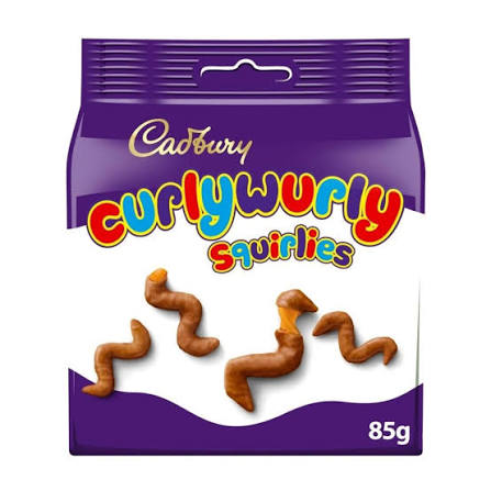 CADBURY CURLYWURLY SQUIRLIES BAG
