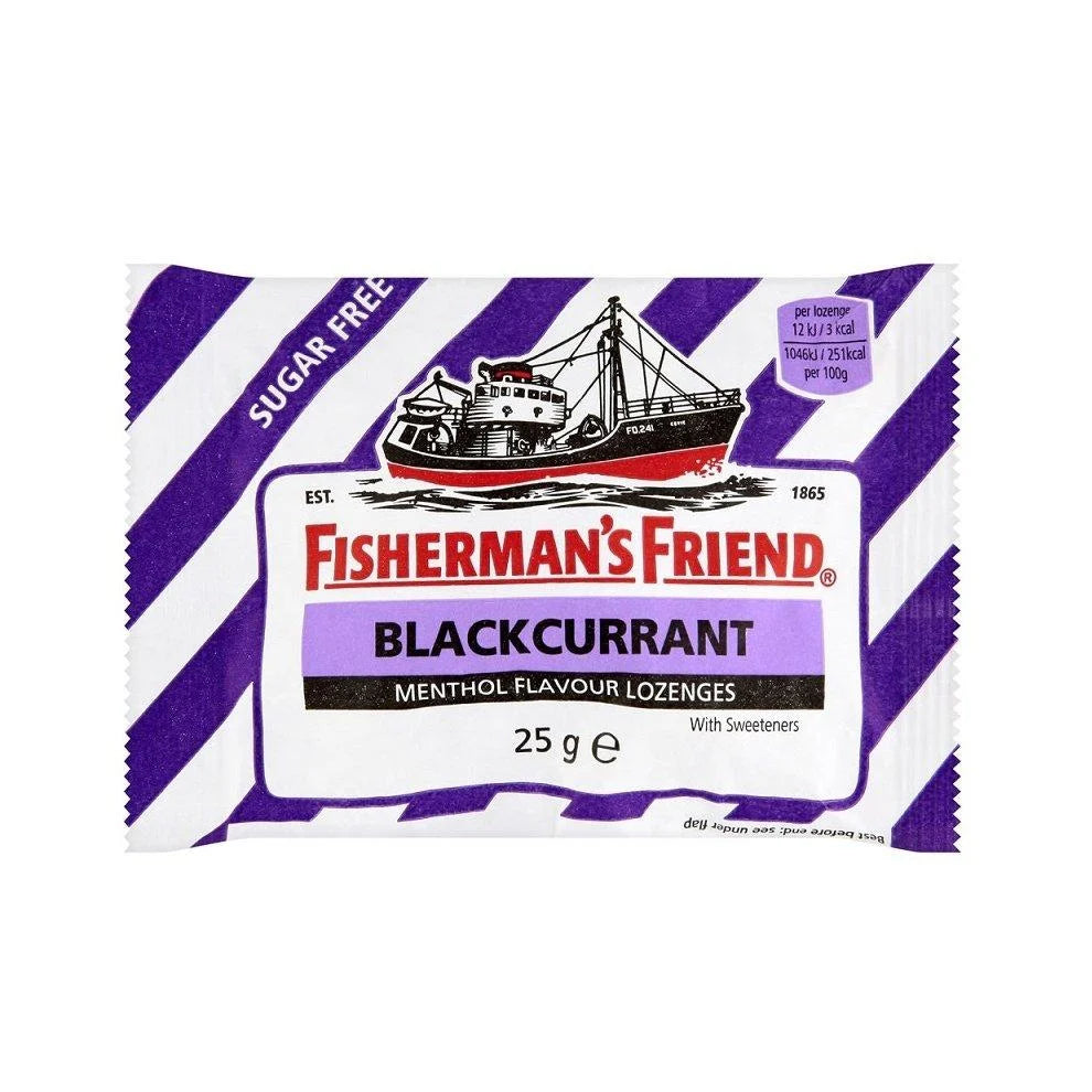 FISHERMANS FRIEND BLACKCURRANT LOZENGES