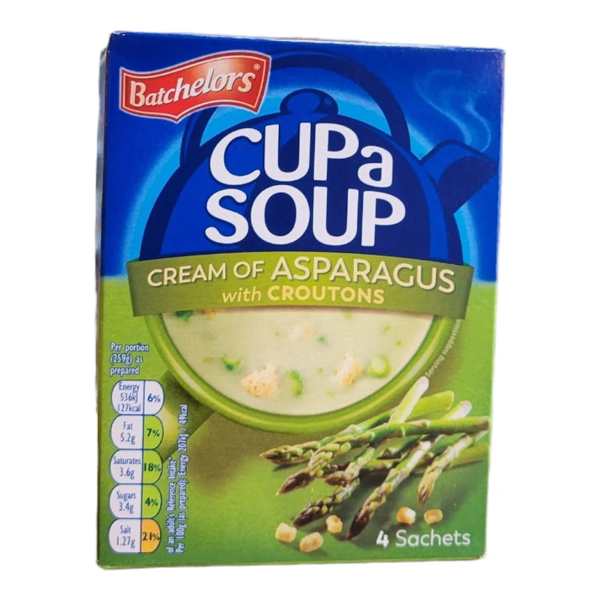 BATCHELORS CUP A SOUP CREAM OF ASPARAGUS