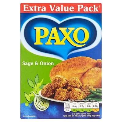 PAXO SAGE AND ONION STUFFING