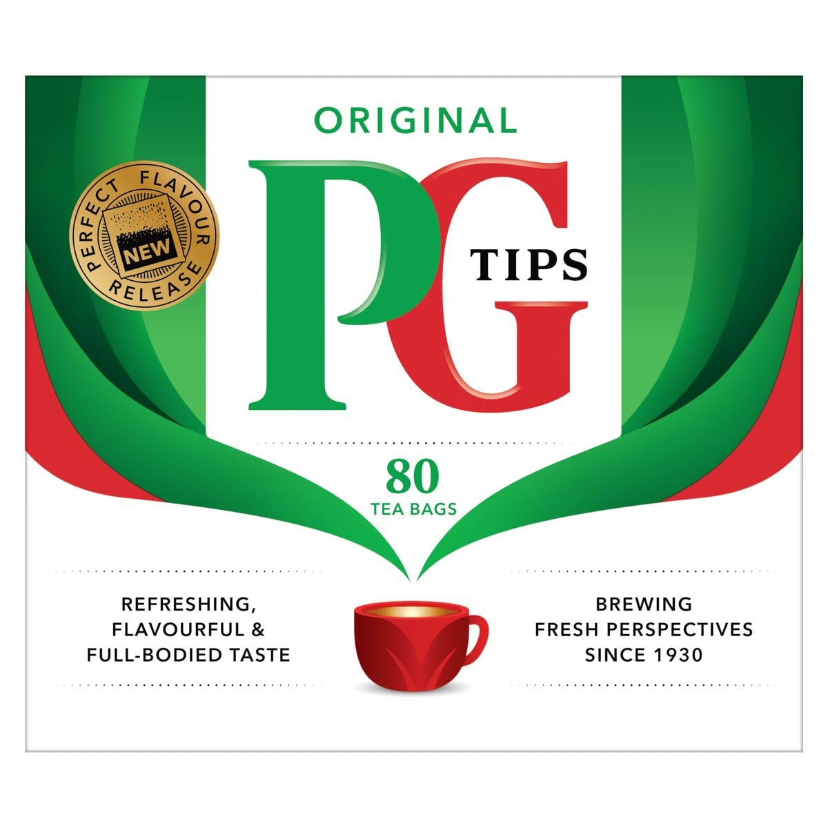 PG TIPS 80 TEA BAGS