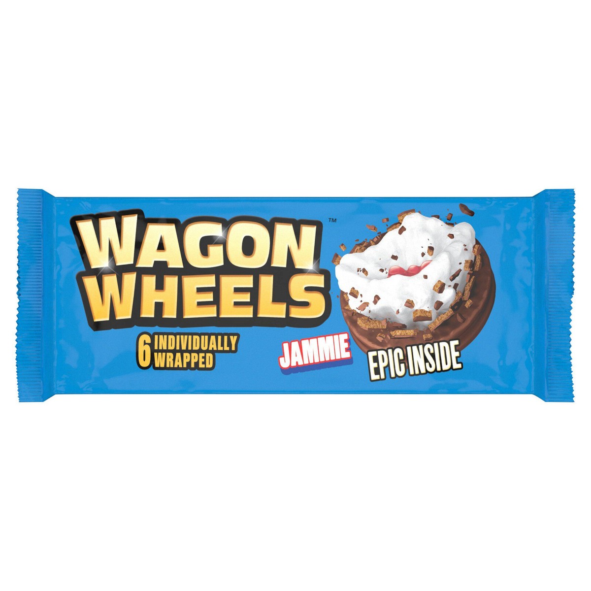 WAGON WHEELS JAMMIE BISCUIT WITH JAM 6PK