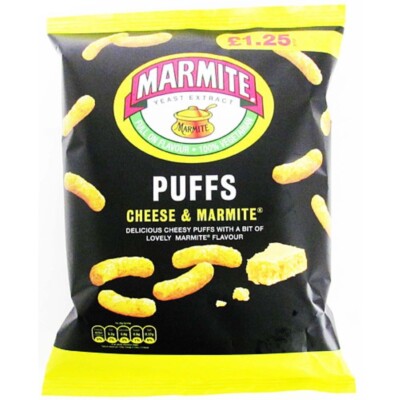 MARMITE CHEESE & MARMITE PUFFS