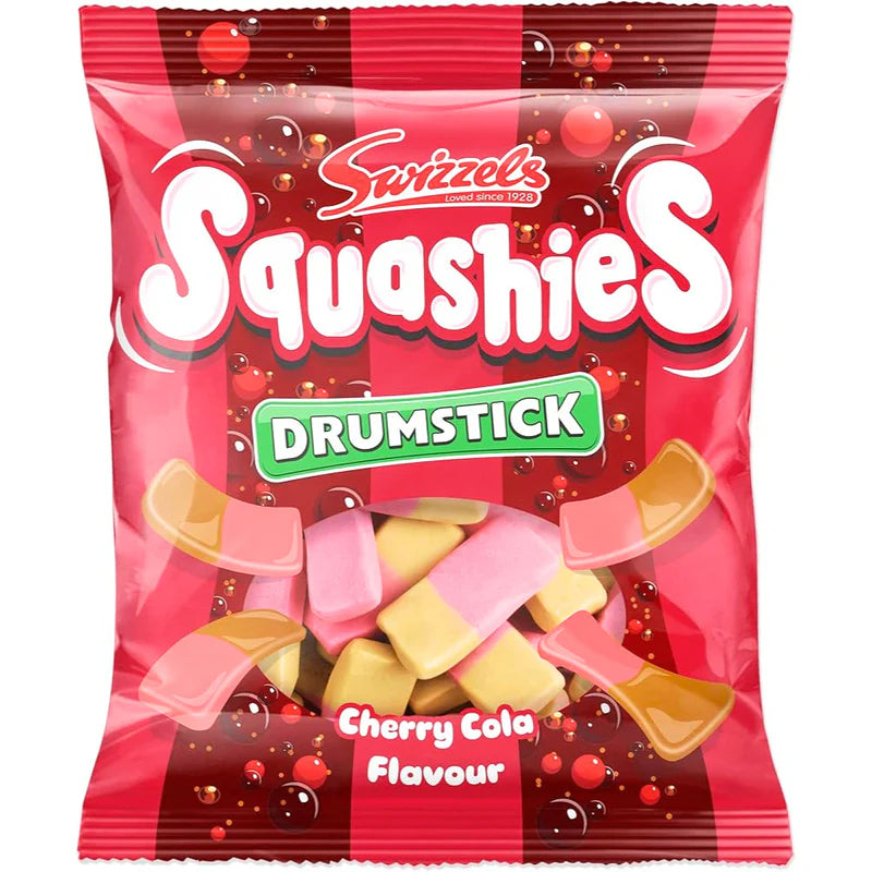 SWIZZELS DRUMSTICK SQUASHIES CHERRY COLA