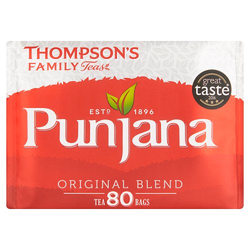 THOMPSONS PUNJANA 80 TEA BAGS