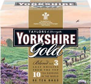 TAYLORS YORKSHIRE GOLD TEA BAGS 80S