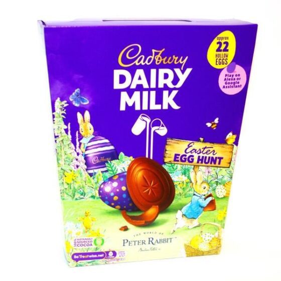 CADBURY DAIRY MILK EASTER EGG HUNT LARGE British Pantry