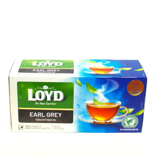 LOYD EARL GREY TEA 20 TEA BAGS