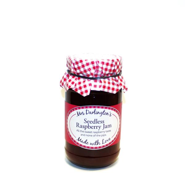 MRS DARLINGTONS SEEDLESS RASPBERRY JAM British Pantry