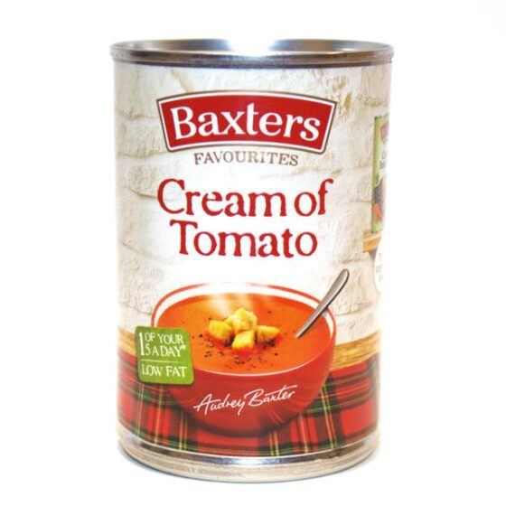 BAXTERS CREAM OF TOMATO SOUP British Pantry