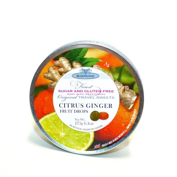 SIMPKINS SUGAR/GLUTEN FREE CITRUS GINGER