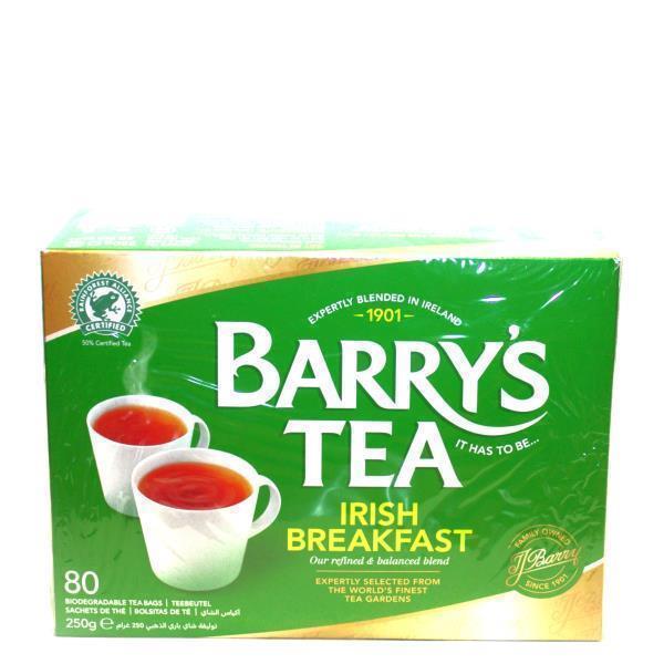 BARRYS IRISH BREAKFAST 80 TEA BAGS