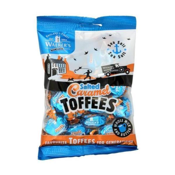 WALKERS SALTED CARAMEL TOFFEES BAG