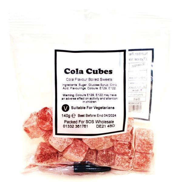 BUMPER  BAG COLA CUBES