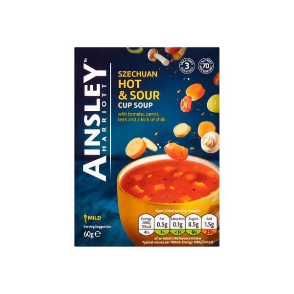 AINSLEY HARRIOTT CUP A SOUP SZECHUAN HOT