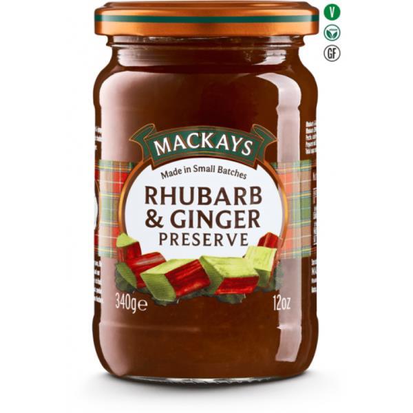 MACKAYS RHUBARB & GINGER PRESERVE